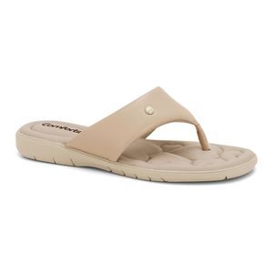Chinelo Feminino Nude Comfortflex 2480325-1