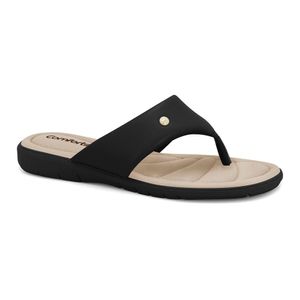 Chinelo Preto Feminino Comfortflex 2480335-3