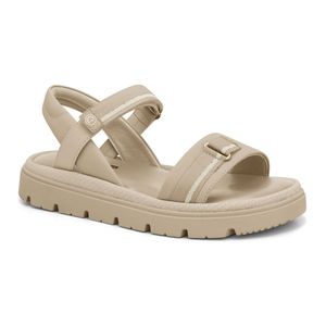 Sandália Papete Almond Comfortflex 2446403-5