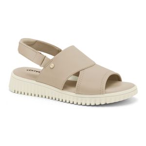 Sandália Papete Almond Comfortflex 2449401-1