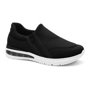 Tênis Lycra Preto Comfortflex 2448401-9