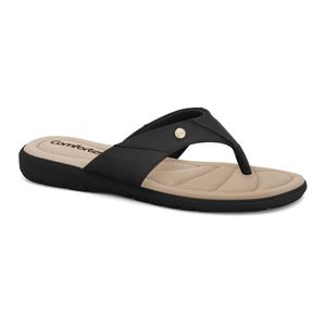 Chinelo Preto Comfortflex 2480331-9