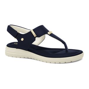 Sandália Papete Marinho Comfortflex 2551304-1