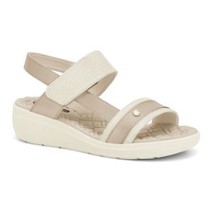 Sandália Anabela Coconut Comfortflex 2486407-8