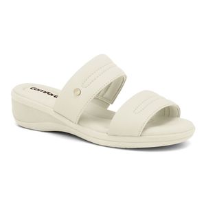 Tamanco Anabela Coconut Comfortflex 2488402-2