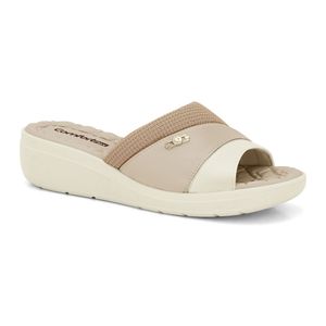 Tamanco Anabela Coconut Comfortflex 2386402-9