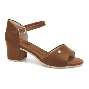 Sandália Salto Bloco Toffe Comfortflex 2557405-4