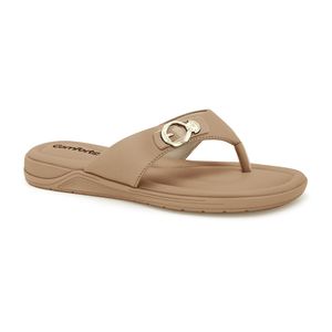Chinelo Caqui Comfortflex 2580402-4