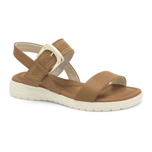 Sandália Papete Camel Comfortflex 2551404-1