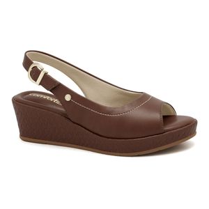 Sandália Anabela Rum Comfortflex 2553405-4