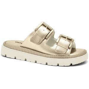 Slide Dourado Comfortflex 2446402-1