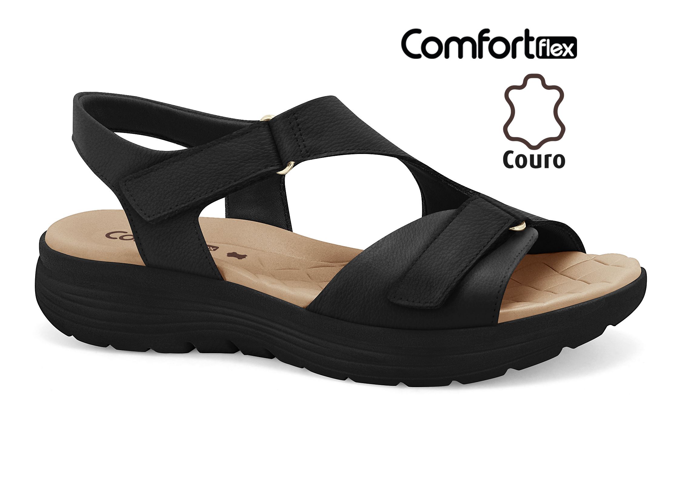 Sandália Alecrim Marketplace Comfortflex - Comfortflex