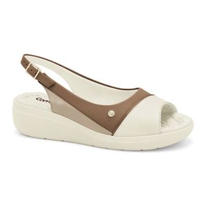 Sandália Anabela Coconut Comfortflex 2586405-2
