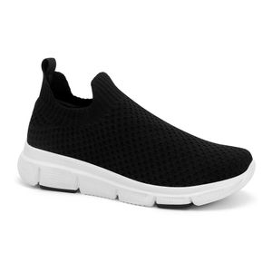 Tênis Knit Preto Comfortflex 2590331-1