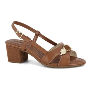 Sandália Salto Bloco Toffe Comfortflex 2557408-1