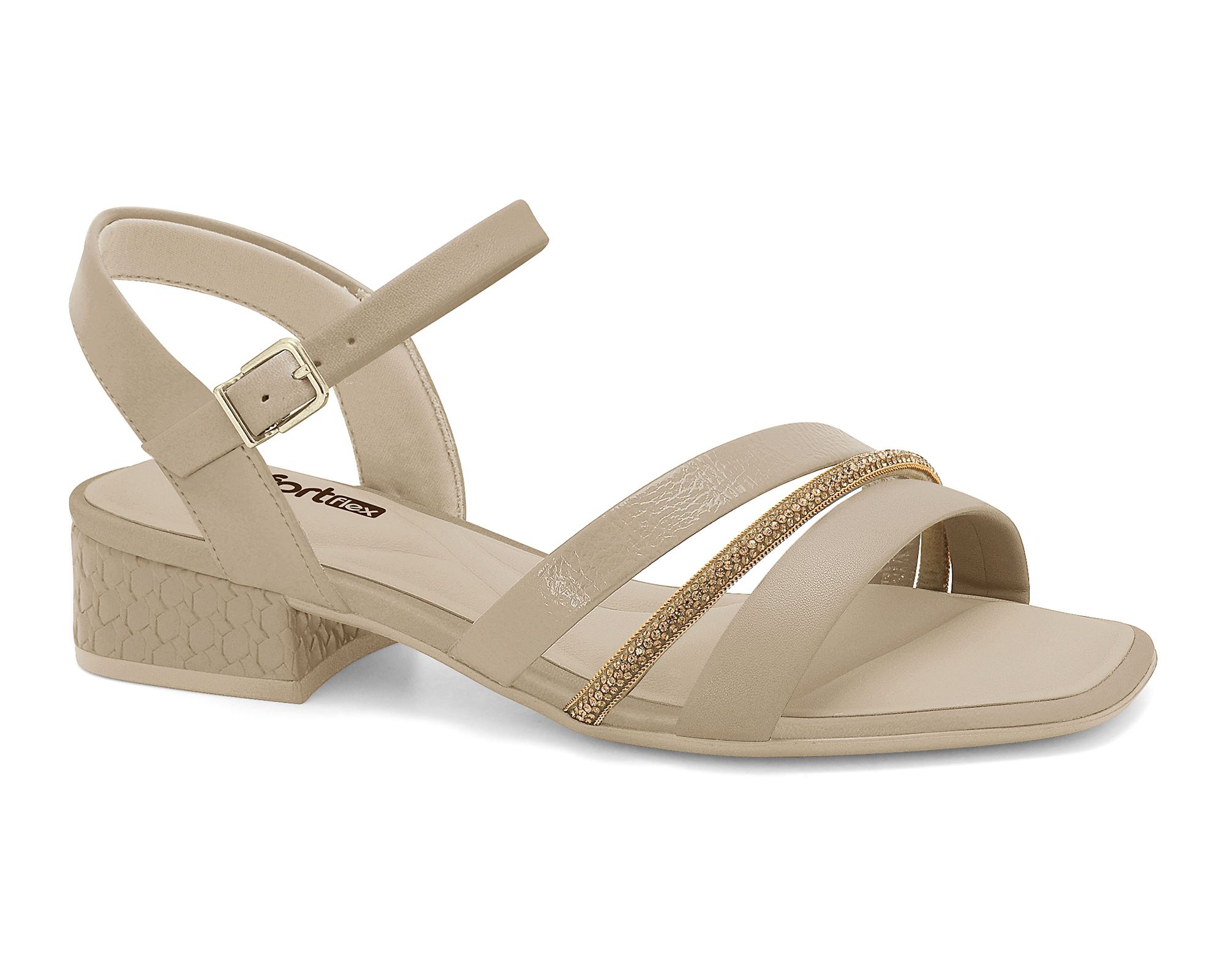 Sandália Camel Marketplace Comfortflex - Comfortflex