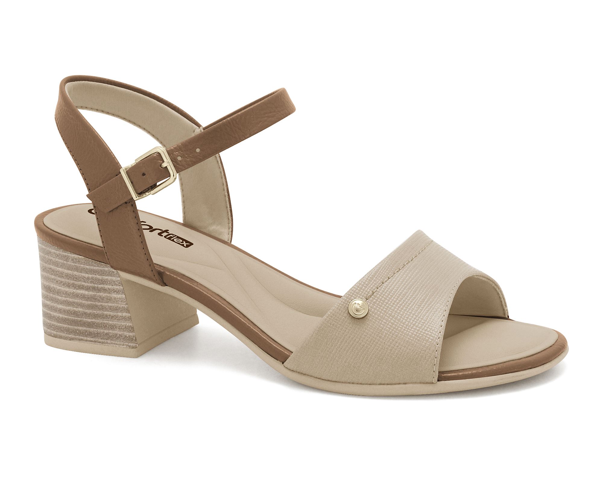 おはよう Sandália Mocca Marketplace Comfortflex - Comfortflex