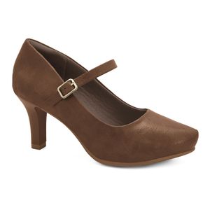 Scarpin Capuccino Comfortflex 2685302-5