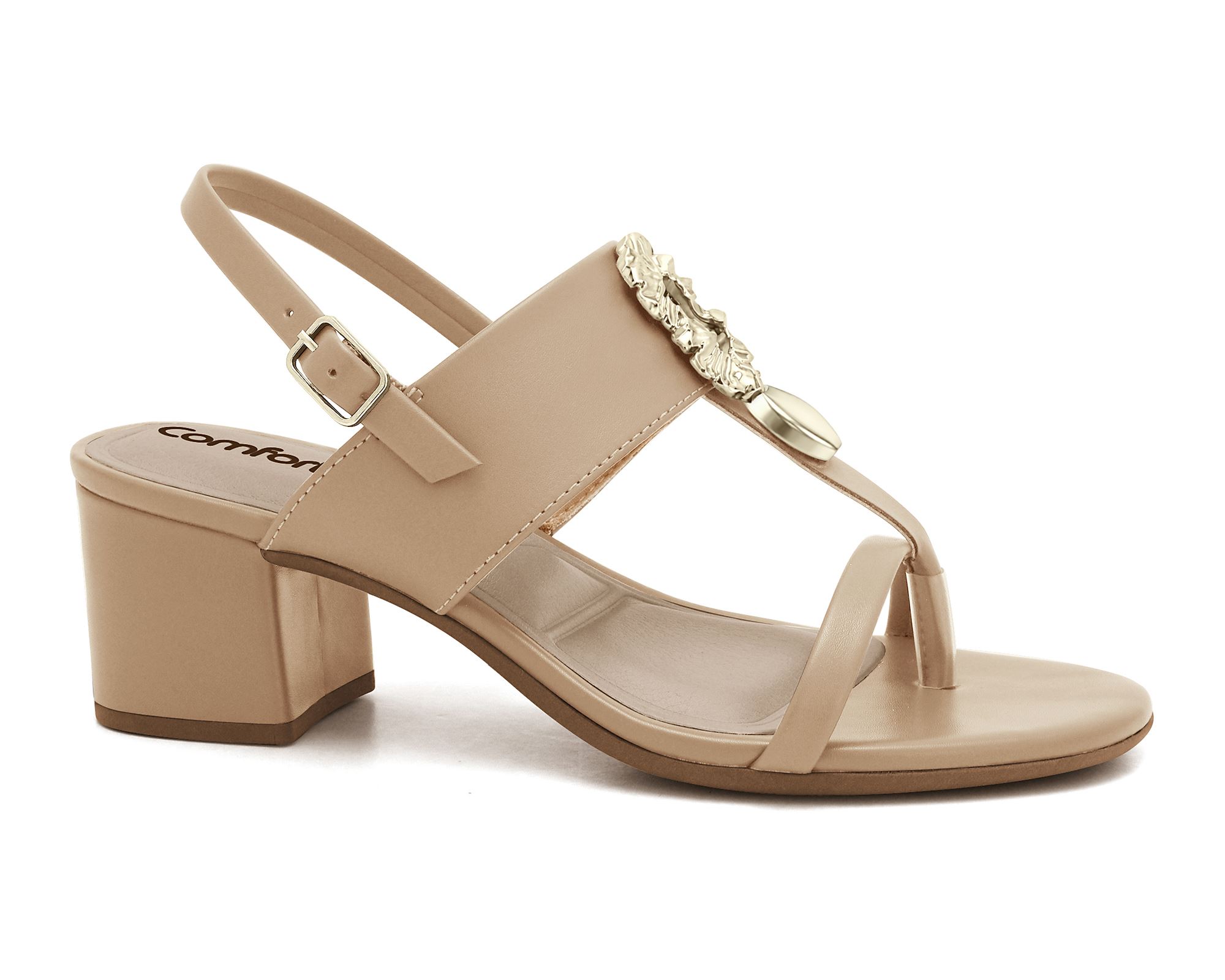Sandália Camel Marketplace Comfortflex - Comfortflex